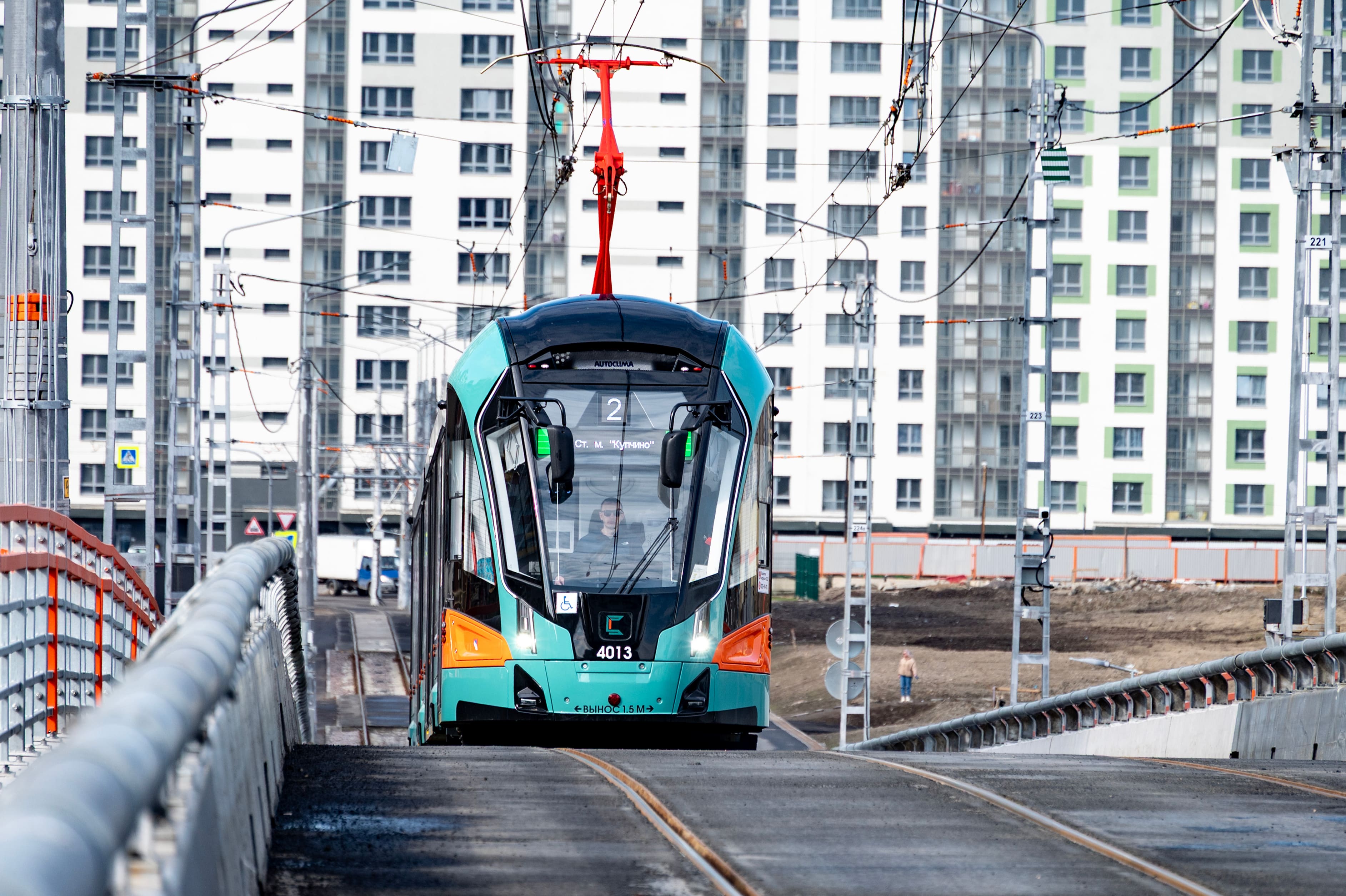 Трамвайная линия «Славянка» перевезла 1 млн пассажиров